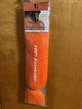 NEW ORANGE BRAID NOW HALLOWEEN COSPLAY BRAID SENSATIONNEL 100 KANEKALON FIBER
