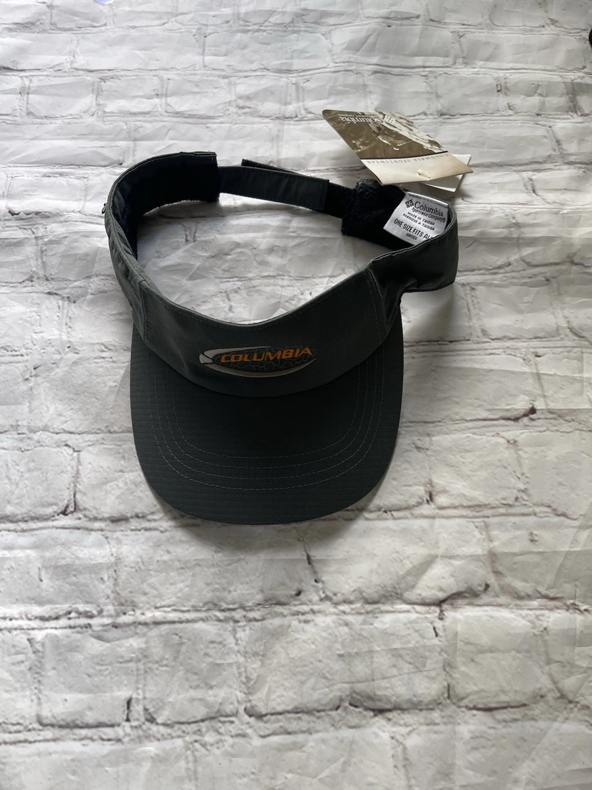 Columbia Visor Hat Men Visor One Size Columbia Strapback Hiking Sun protection