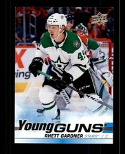 2019-20 Upper Deck #465 Rhett Gardner Young Guns RC (ref 114159)
