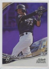 2016 Bowman Platinum Top Prospects Purple 144/250 Orlando Arcia #TP-OA 0q1p