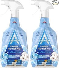 Astonish Fabric Refresher Spray for Clothes, Curtains, Carpets 750ml X 2 2.49 per litre