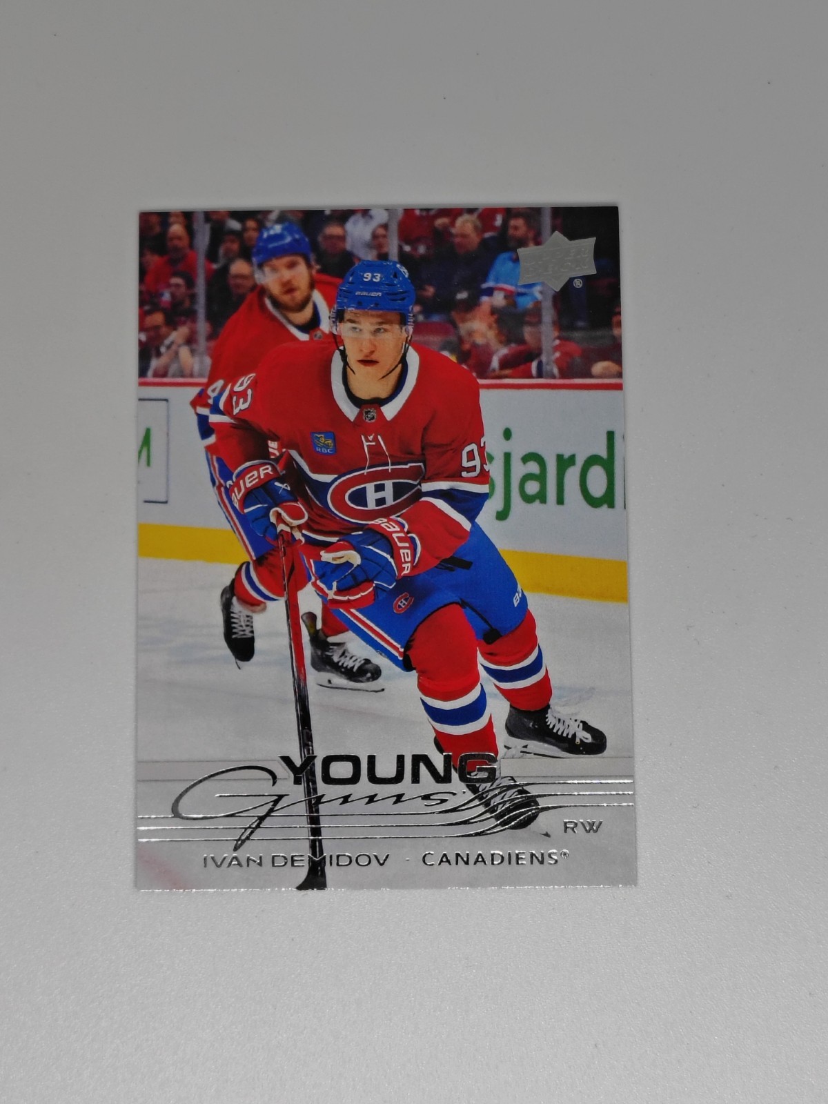 Upper Deck 2025-26 Series 1 Young Guns Ivan Demidov #205 Canadiens Rookie