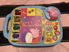 VTech Peppa Pig Learn  Discover Book Electronic Learning Toy 1-4 Years