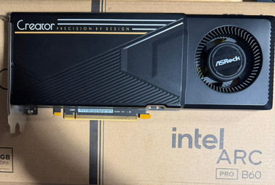 ASRock B60 Intel Arc Pro B60 B60 CT 24G 24GB 192-bit GDDR6 PCI Express 5.0 x8