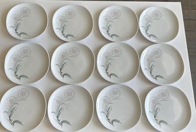 Kokura Ware Japan 1701 Palmyra 6.25 Dessert/Bread Plates Set Of 12