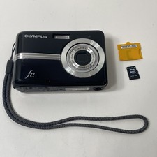 Olympus FE FE-25 10.0MP Digital Camera - Black W/2 Gb Card With Adaptor