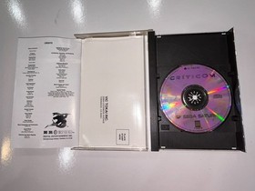 Criticom (Sega Saturn, 1995) CIM Complete In Box - NM CD Tested, Clean!