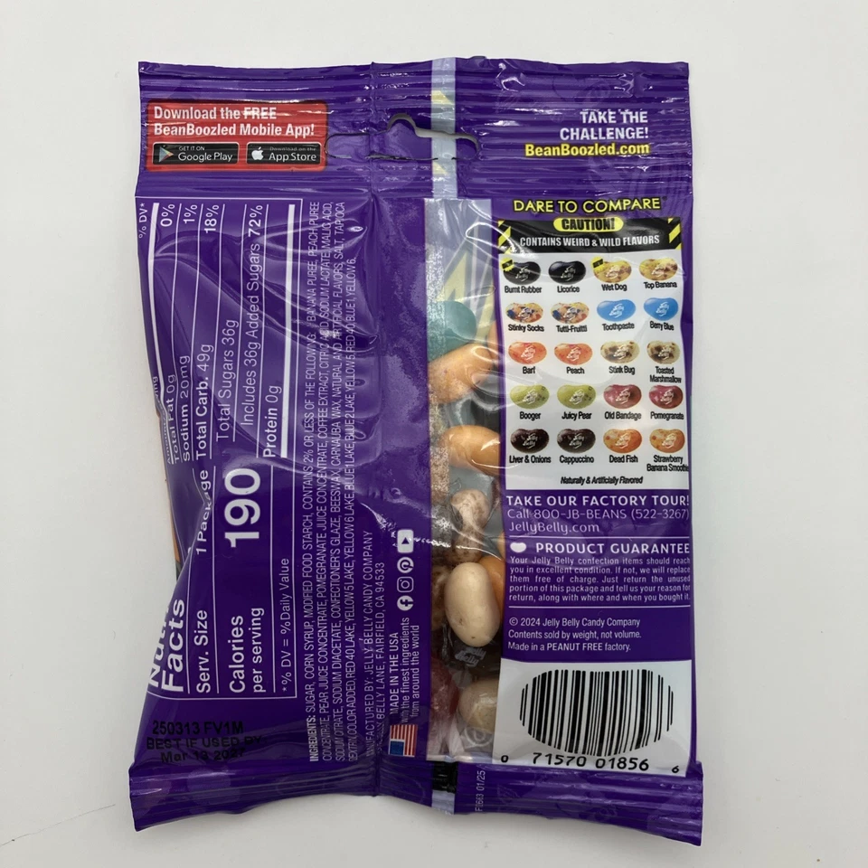 Bean Boozled 7-е издание желе живота желе бобы 3 сумки * новые вкусы - Изображение 2 из 4