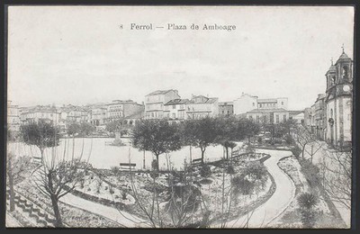Coruña. FERROL. Plaza de Amboaje.