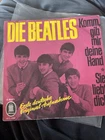 Beatles Komm, Gib Mir Deine Hand 7" vinyl Germany Odeon 1964 pic sleeve has