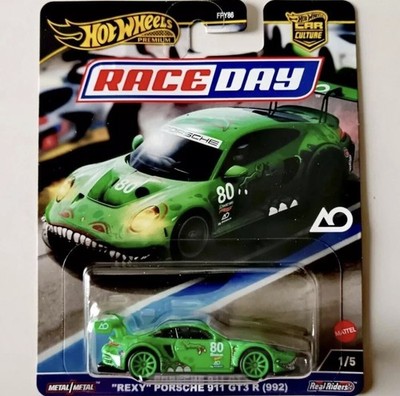 ホットウィールRace Day REXY Porsche 911 GT3 R Hot Wheels Rexy Porsche 911 GT3 R Premium Race Day Edition | eBay