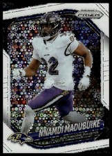 2025 Panini Prizm #22 Nnamdi Madubuike White Disco