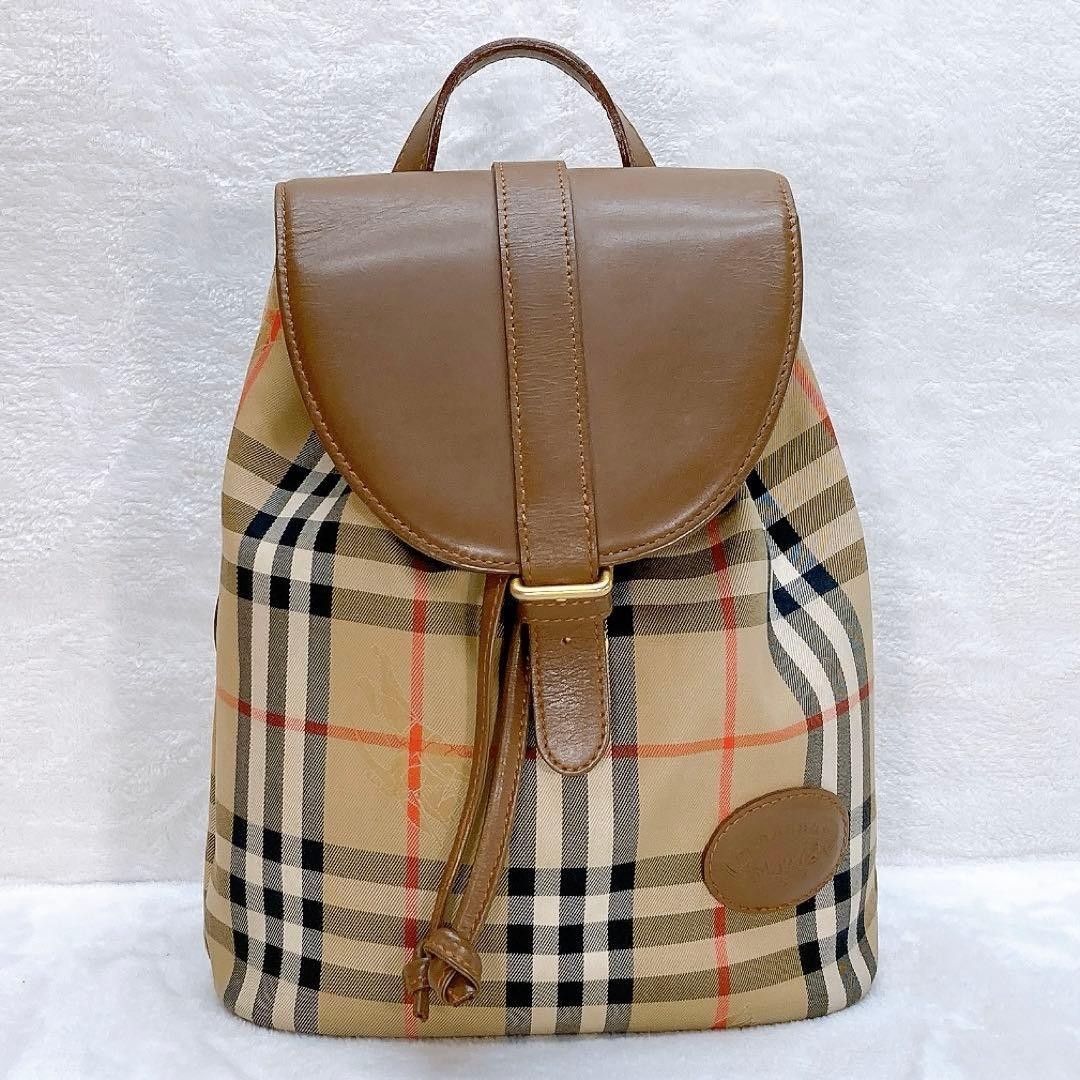Burberry Mini Backpack Nova Check Shadow Horse Br… - image 2