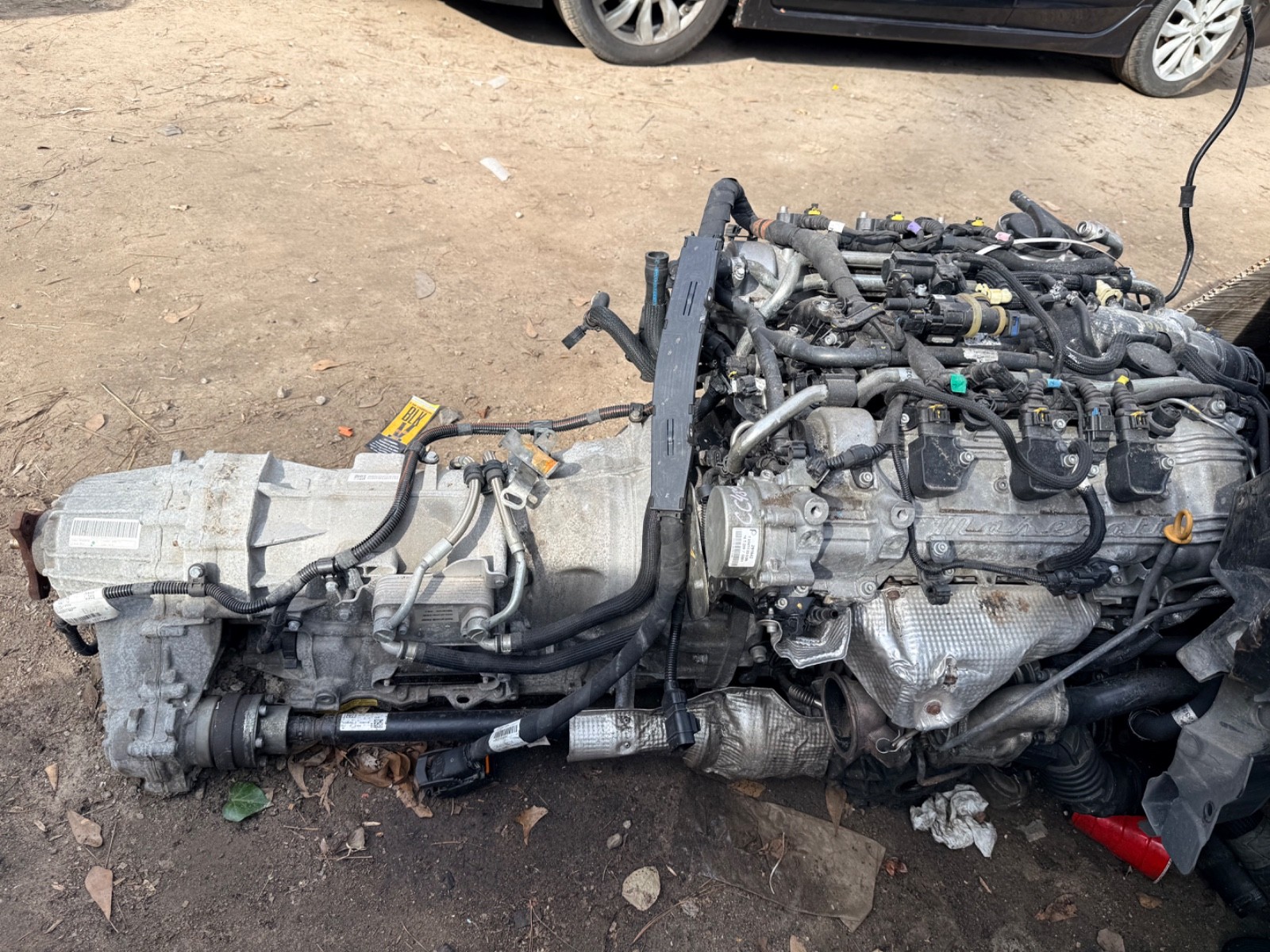maserati levante engine and Transmission
