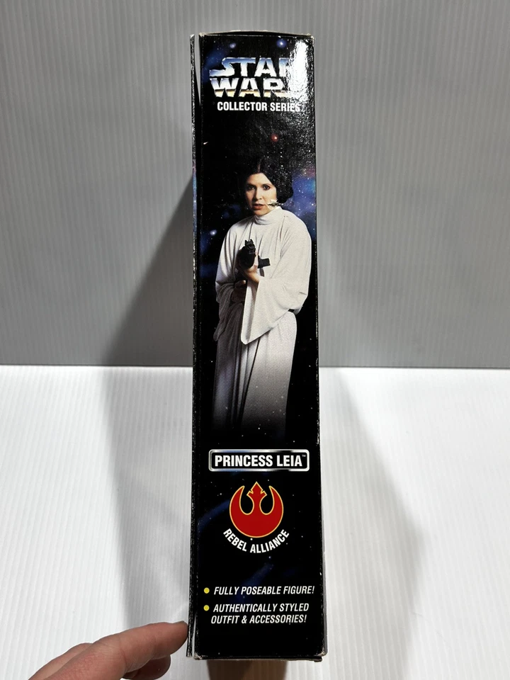 Figura de acción Star Wars Collector Series PRINCESA LEIA 12" NUEVA EN CAJA 1996 Foto 3 de 4