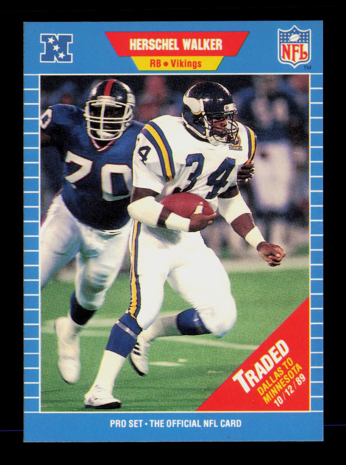1989 Pro Set #561 Herschel Walker