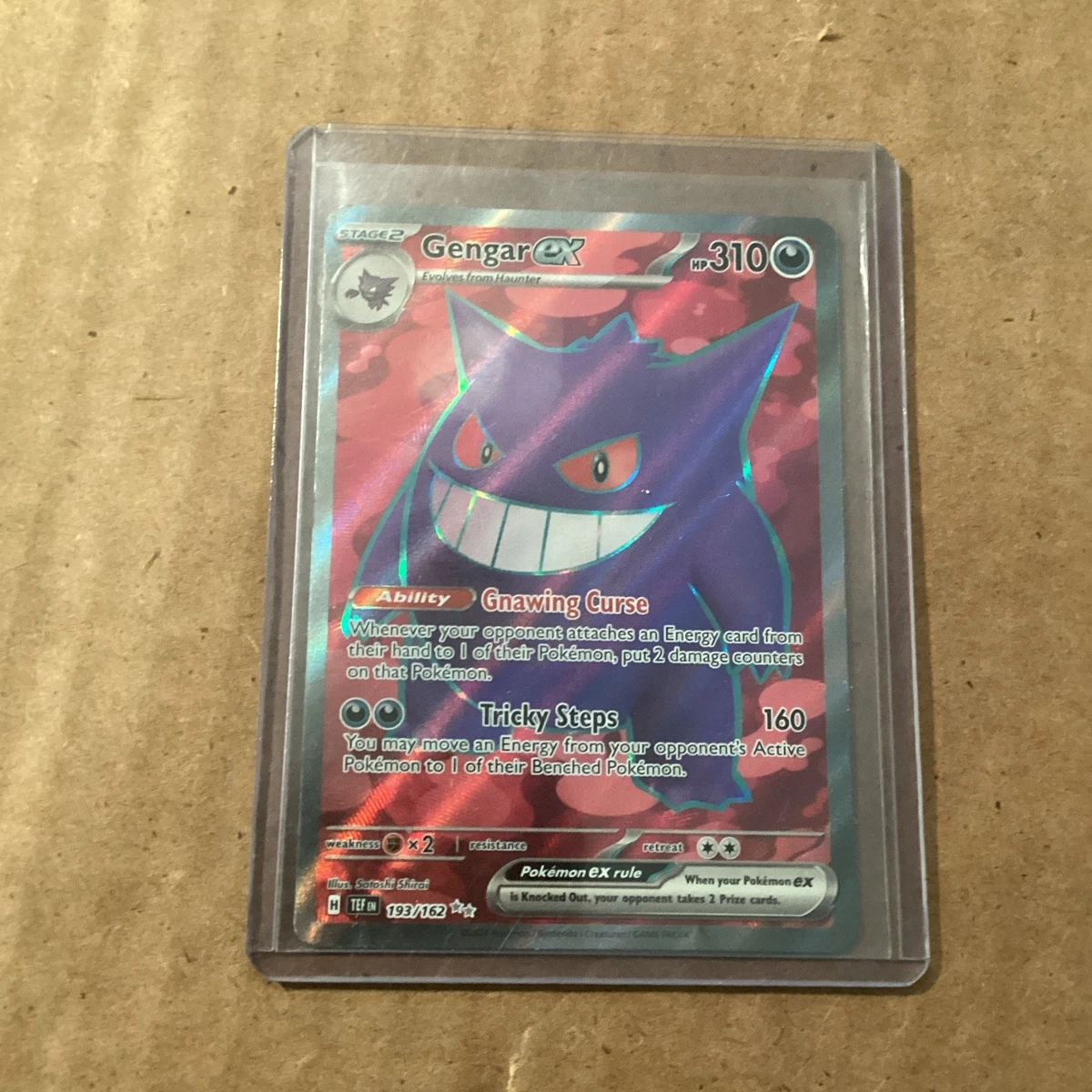 耿鬼神奇宝贝TCG 超罕见个人收藏卡牌游戏卡| eBay
