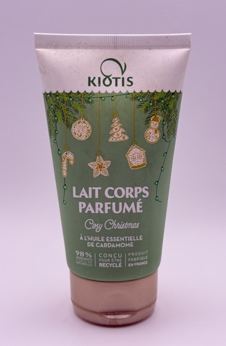 Kiotis Cosy Christmas Perfumed Body Milk 150ml Cardamom Pistachio Macadamia