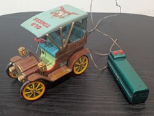 Vintage Modern Toys Old Timers Tin Toy Car Remote Control Tinplate Japan 1960s