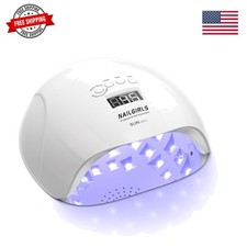 150W UV LED Nail Lamp with Auto Sensor - Fast Curing Gel Polish Acrylic Nail ...