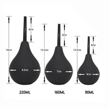 Anal/Vaginal Bulb Douche Enema Irrigation Colonic Cleaner Rectal Syringe Kit UK