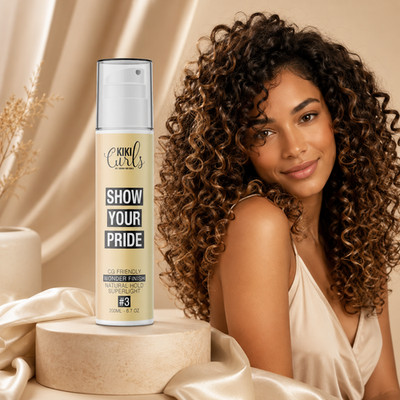 KIKI Curls Lockencreme normaler Halt #3 Wonder Finish 200ml Anti-Frizz