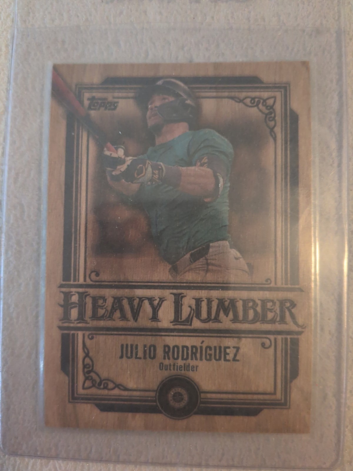 2025 Topps Series 1 - Heavy Lumber Julio Rodriguez #HL-2 Case Hit!