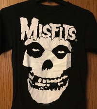 The MISFITS T-shirt Fiend Skull Danzig Horror Punk Band T-shirt, Size Xl