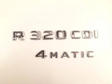 MERCEDES-BENZ R W251, V251 Emblem Heckklappe 2518170115 2028172715 36047852 MERCEDES-BENZ R W251, V251 Emblem Heckklappe 2518170115 2028172715 36047852