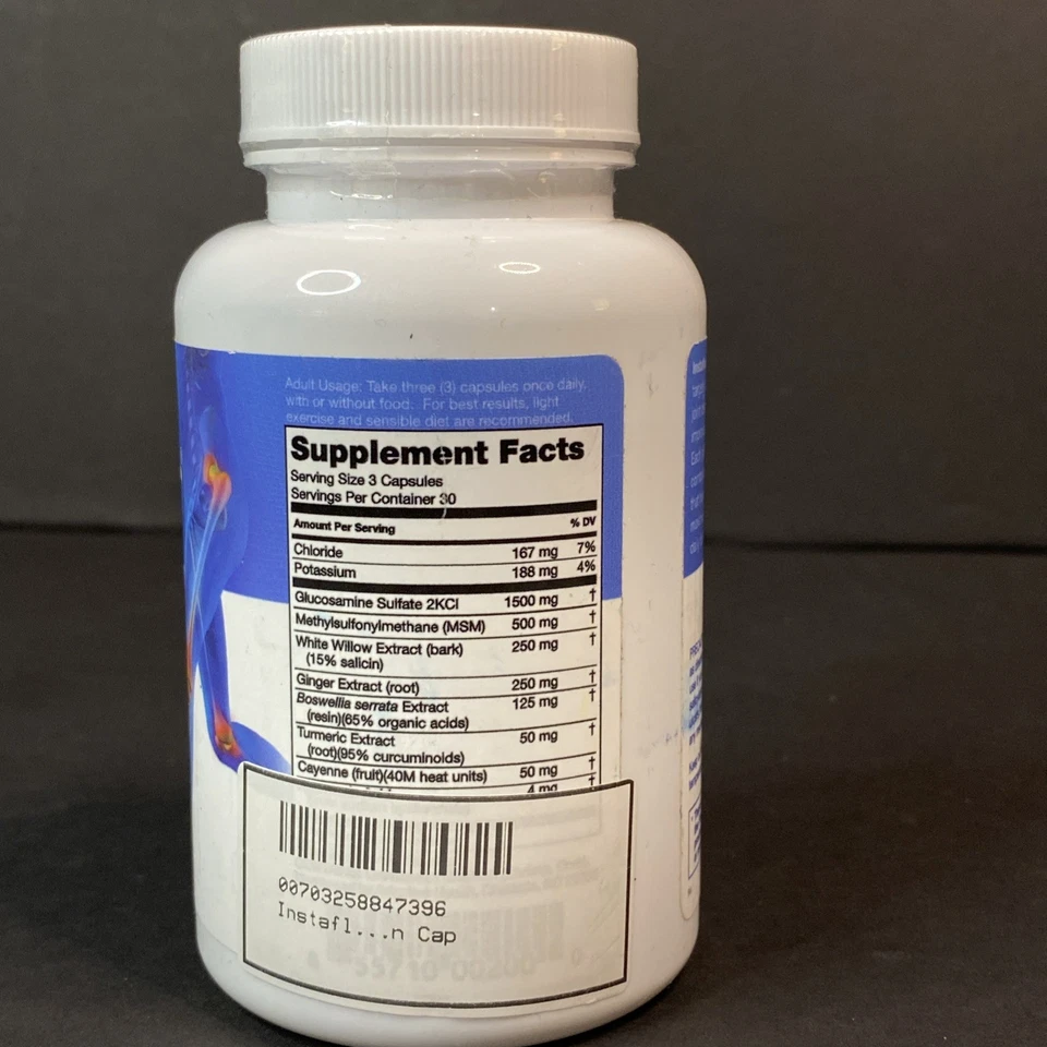 Instaflex ~ Suplemento de Soporte Articular ~ 90 Cápsulas ~ Sellado ~ Exp.04/2026 Foto 2 de 4