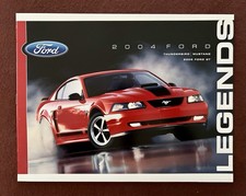 Ford 2004 Legends Thunderbird Mustang GT Mach1 Ford GT Sales Brochure Catalog