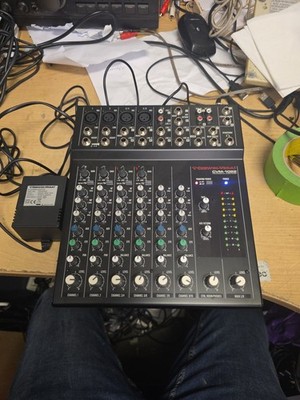 Cerwin Vega CVM-1022 Professional Audio Mixer with PSU/Manua - NOT FULLY TESTED. 