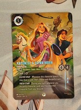 Lorcana Attack Of The Vine Rapunzel  Flynn Rider Unlikely Pair Enchanted