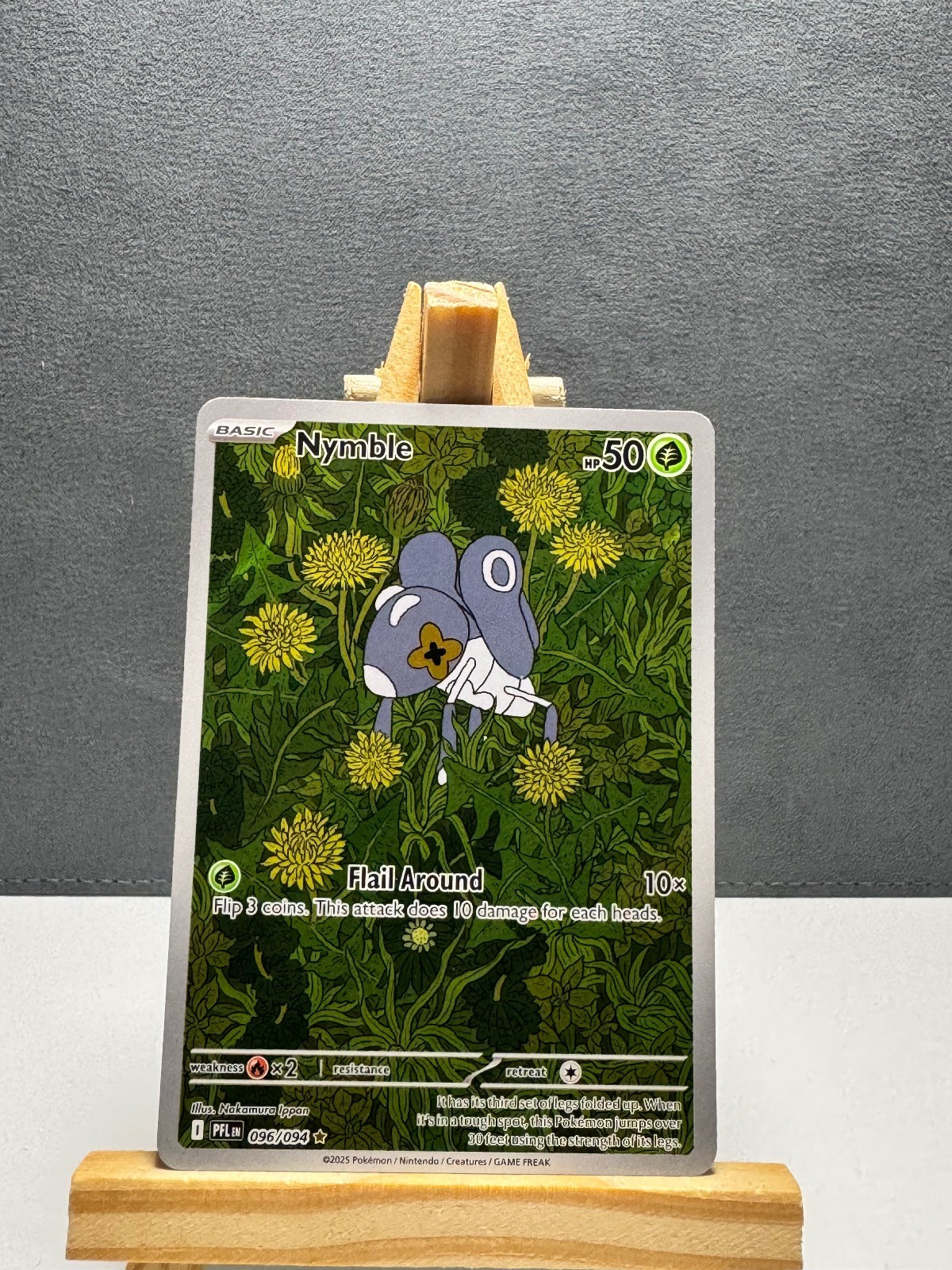 Nymble 096/094 PHANTASMAL FLAMES Holo Illustration Rare Illustration Rare Holo