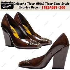 Onitsuka Tiger WMNS Tiger Equa Studs Licorice Brown 1182A687-200 Women's Size