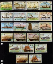 Sao Tome and Principe 1984 Ships near complete Vf Used CTO