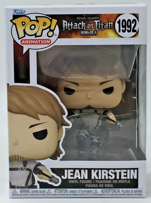 Funko Pop! Animation Attack on Titan Jean Kirstein #1992 With Pop