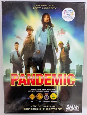 Pandemic Z-Man Games Asmodee  deutsche Version Neu in Folie