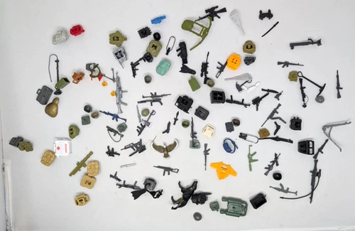 GI JOE ARAH Figures mixed 1980s accessories weapons lot # 1