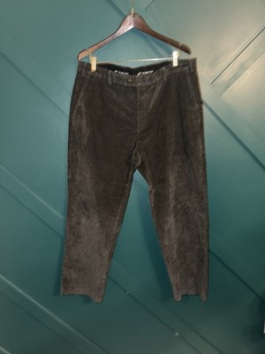 Eton Faison Stretch Corduroy Brown Regular Fit Straight Leg Men's Pants Size 40 