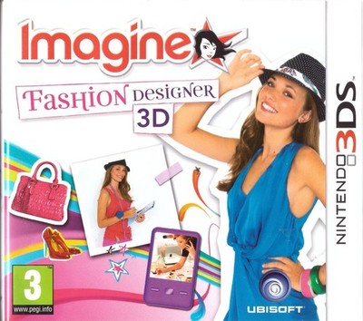 Imagine Fashion Designer 3D Nintendo 3DS Spiel | getestet & funktionsfähig