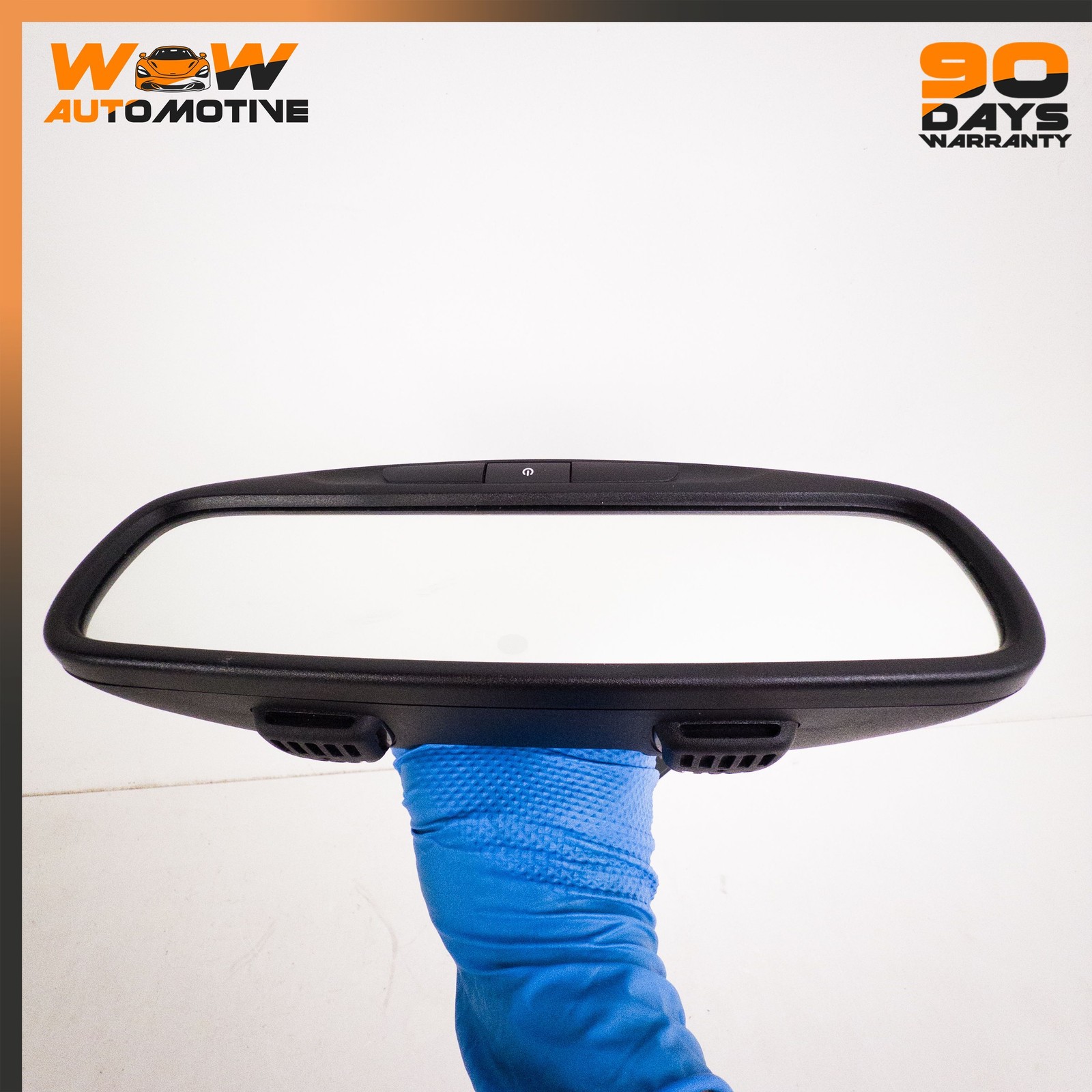 17-19 MASERATI GHIBLI FRONT WINDSHIELD INTERIOR REAR VIEW MIRROR BLACK OEM