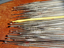 Vintage Boye Crochet Hooks Lot of 39  Multiple Sizes