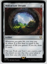 Well of Lost Dreams - 291 - Commander: The Lord of the Rings: Tales of Middle-earth - Rare