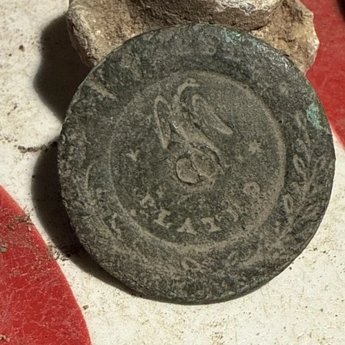 Dug Civil War 💥 🇺🇸 💣Eagle Back Flat Button