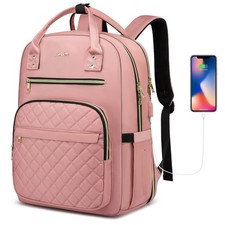 YAMTION 17 Inch Backpack for Women and Teen Girls,School Backpack TSA Laptop