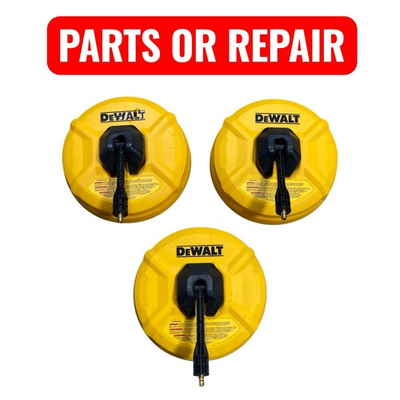 #ad #ad 3 X DeWalt DWZPWSC12 12 in Rotating Surface Cleaner Electric PARTS OR REPAIR $35.10