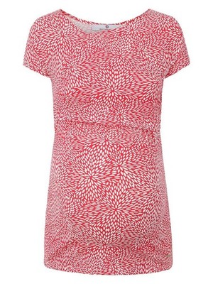 Rote Stillbluse Bellybutton Maternity für Damen