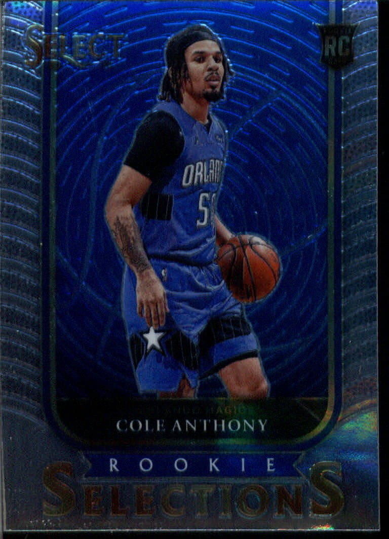 2020-21 Panini Select #13 Cole Anthony Rookie Selections