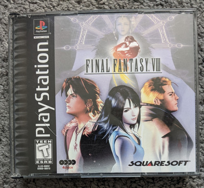 VTG 1999 PS1 PLAYSTATION CD GAME FINAL FANTASY VIII COMPLETE EXC SQUARESOFT
